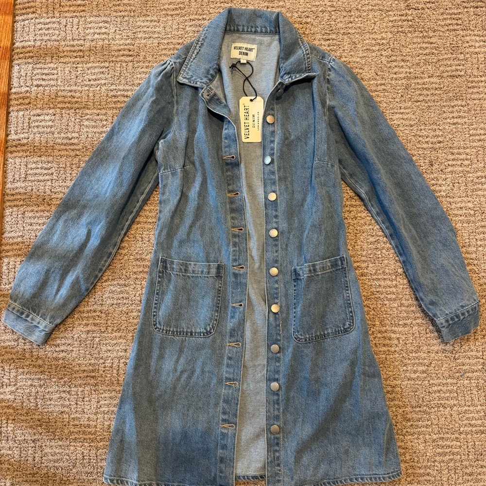 Velvet Heart Blue Denim Shirt